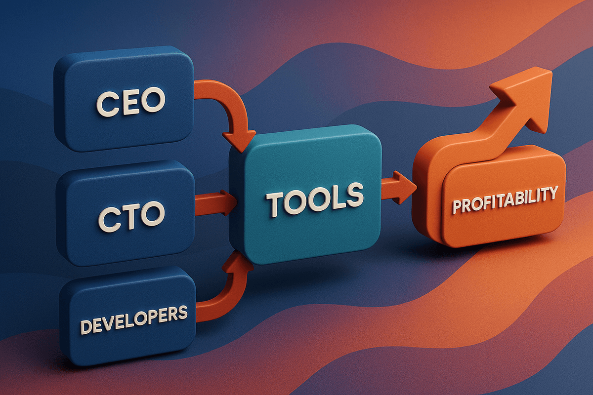 AI development workflow illustration